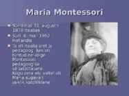Maria Montessori #2