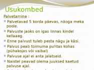 Islami usu tavad ja põhimõtted #8