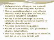 Islami usu tavad ja põhimõtted #9