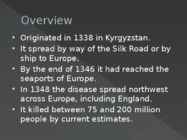 The black Death 1340s #2