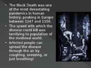 The black Death 1340s #3