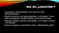 Linnutee galaktika #2