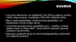 Linnutee galaktika #11