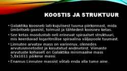 Linnutee galaktika #8