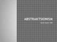 Abstraktsionism