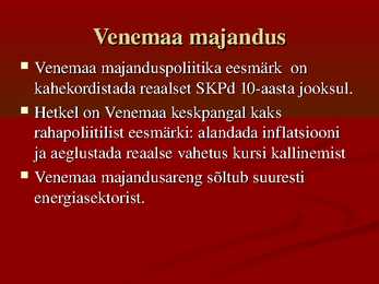Venemaa #12