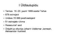 ESIMENE LAULUPIDU #2