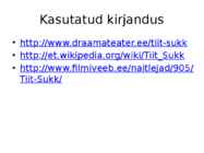 Tiit Sukk #8