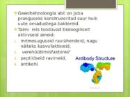 Bakterite kasutamine geenitehnoloogias #5