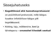 Aju ehitus ja funktsioneerimine #2