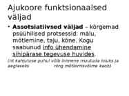 Aju ehitus ja funktsioneerimine #12