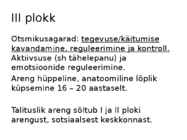 Aju ehitus ja funktsioneerimine #17