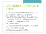 Energiamajanduse kujunemine #5
