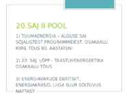 Energiamajanduse kujunemine #6