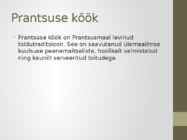 Prantsuse köök #2