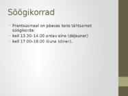 Prantsuse köök #5