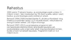 IT Areng Eestis Euroopa Liidus #7