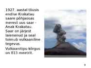 Krakatau saare vulkaanipurse #9