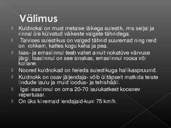 Laululinnud #11