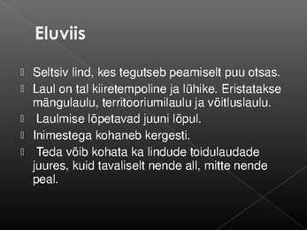 Laululinnud #20