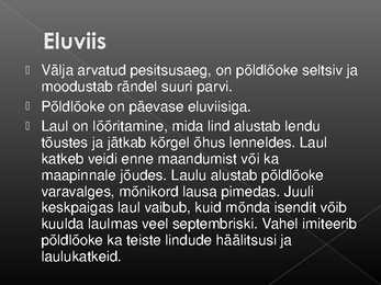 Laululinnud #26