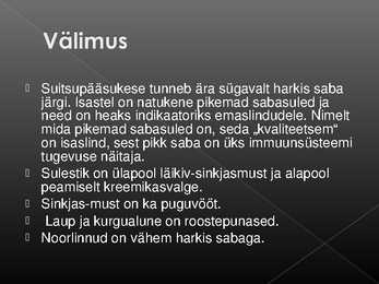 Laululinnud #30