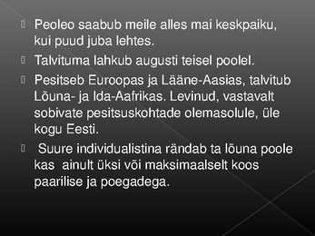 Laululinnud #36