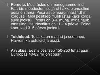 Laululinnud #8