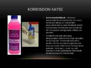 Metallide korrosioonikaitse võimalused #7