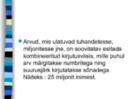 KVALITATIIVNE JA KVANTITATIIVNE UURIMISTÖÖ #13