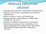 Käitumine suhtlemissituatsioonides #12