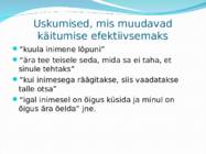 Käitumine suhtlemissituatsioonides #6