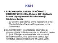 Keskkonnamõju-Strateegiline hindamine #36