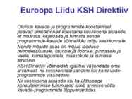 Keskkonnamõju-Strateegiline hindamine #38