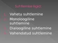 Suhtlemise olemus #9