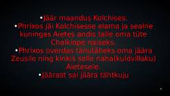 Kuldvillak ja argonaudid #5