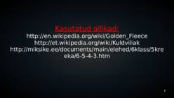 Kuldvillak ja argonaudid #8