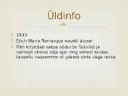 Läänerindel muutuseta #2