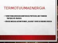 TERMOTUUMAENERGIA #2