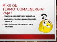 TERMOTUUMAENERGIA #8