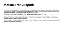 Eesti rahvuspargid #8