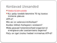 Energia vahendamine organismis #10