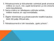 Puhastusteenindus- lihtne kui raketiteadus #5