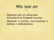 Skolioos #2