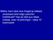 Milline loom-sa oled #2