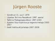 Jürgen Rooste #2