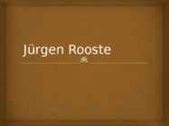 Jürgen Rooste