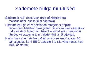 Kasvuhooneefekt ja kiirgusbilanss #17