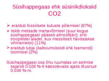 Kasvuhooneefekt ja kiirgusbilanss #7
