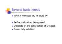 The Theory of Human Motivation #8